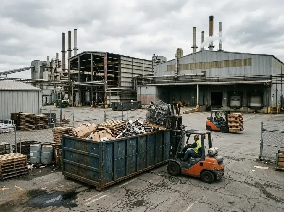 industrial-factory-scrap-conta-003 — frequently asked questions, Cheap Roll-off Dumpster Rentals in Duryea, PA